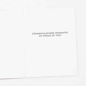 Trophy Graduation Card