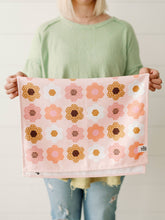 Load image into Gallery viewer, Flower Garden Kitchen Waffle Towel | Microfiber
