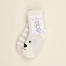 Load image into Gallery viewer, Marshmallow Bear Crew Socks
