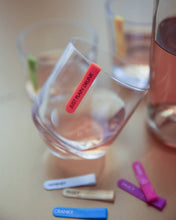 Load image into Gallery viewer, Capabunga GlassWhere™ Wine Glass Identifiers
