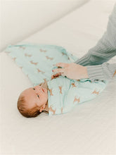 Load image into Gallery viewer, F is for Fawn | Swaddle + Toddler Blanket
