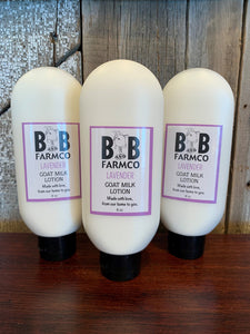 Lavender Goat Milk Lotion - 8 oz.