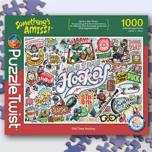 OLD TIME HOCKEY PUZZLE