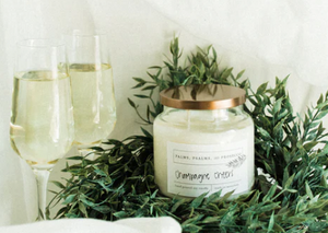 PALMS, PSALMS AND PROSECCO SOY CANDLES