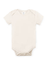 Load image into Gallery viewer, Organic Baby Short Sleeve Classic Bodysuit - Natural
