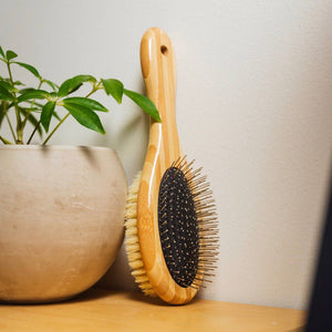 Bamboo Dog & Pet Grooming Brush | Market Bestseller