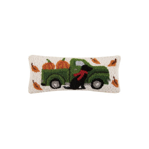 Fall Truck with Labrador Hook Pillow