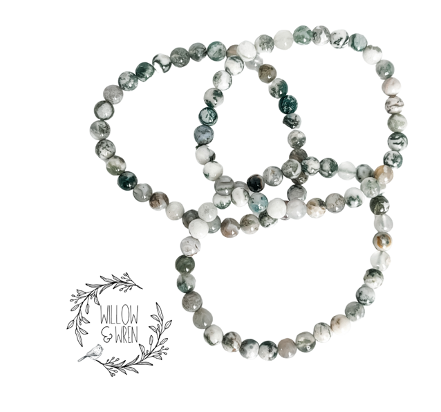 Tree Agate Bracelet