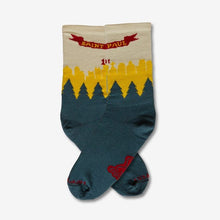 Load image into Gallery viewer, St. Paul Skyline Socks from Hippy Feet - SALE
